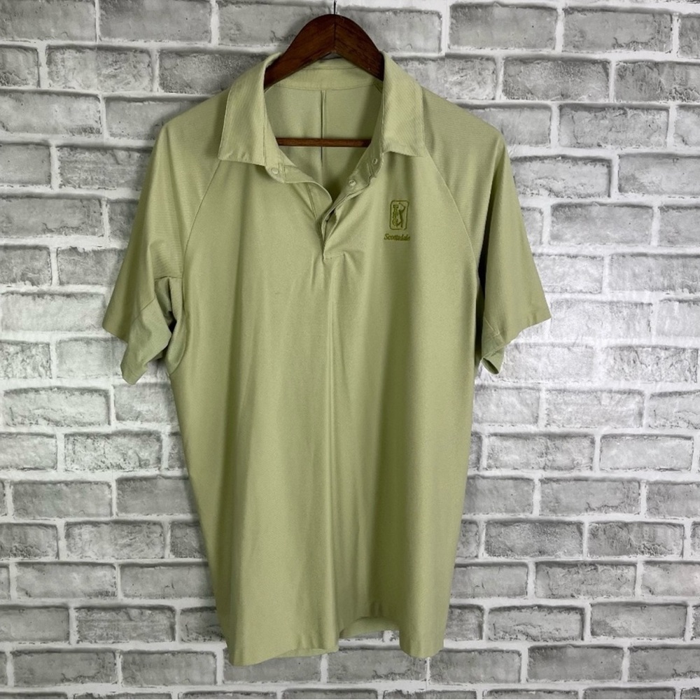 Lululemon x TPC Scottsdale Dusty Green Performance Golf Polo - M